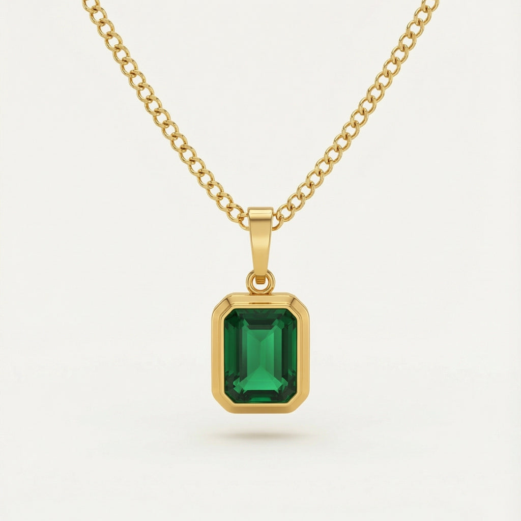 Classic Emerald Necklace