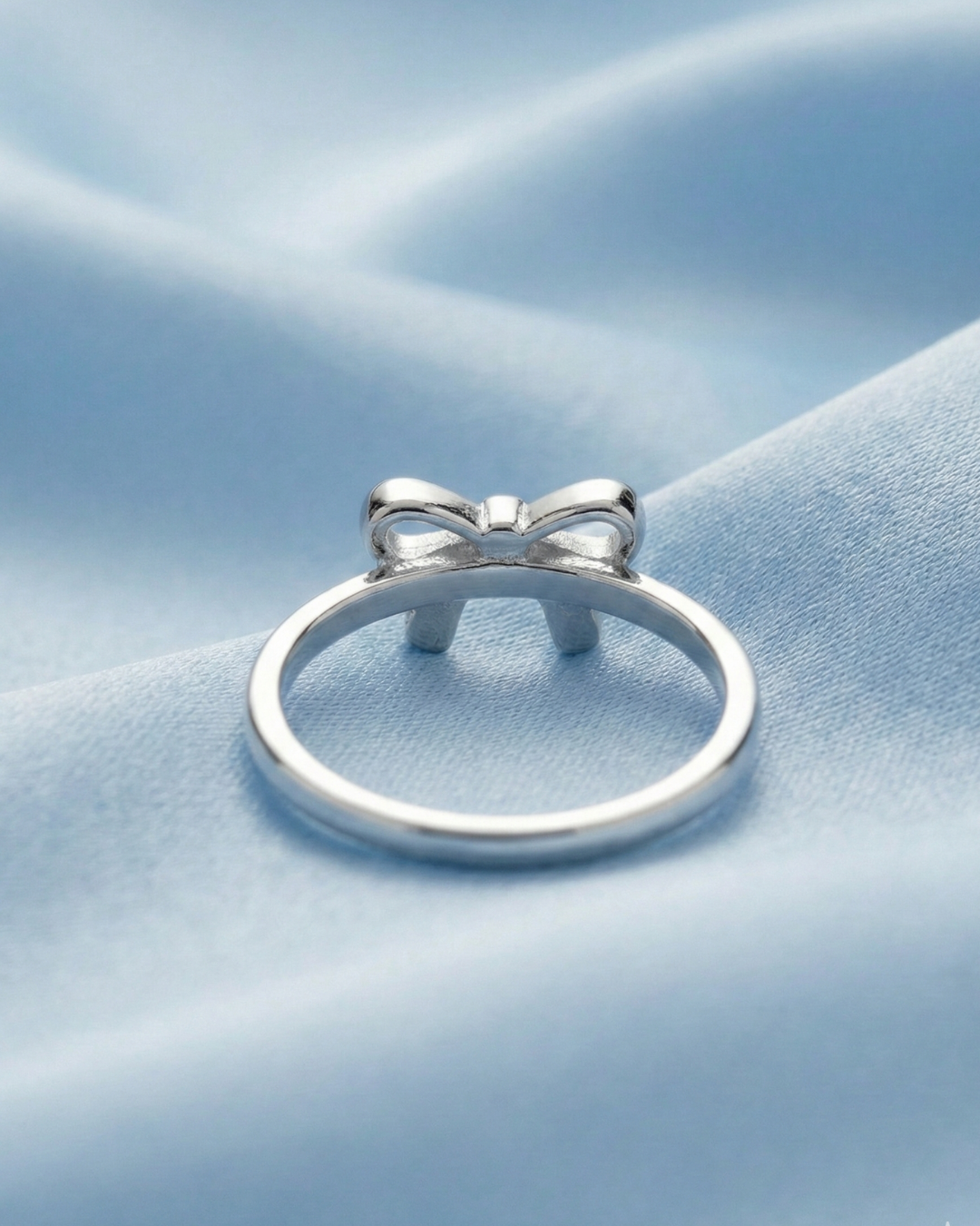Silver Bow Ring