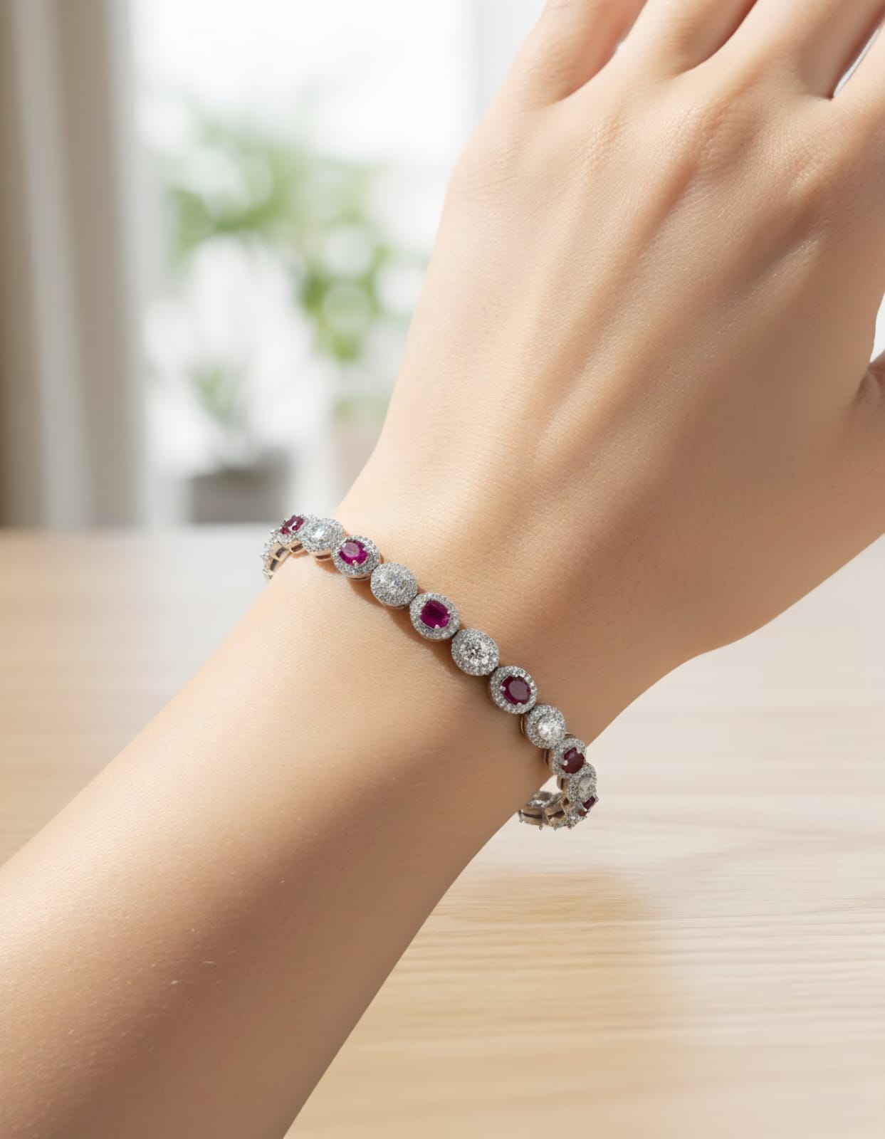 Ivory Blush Bracelet