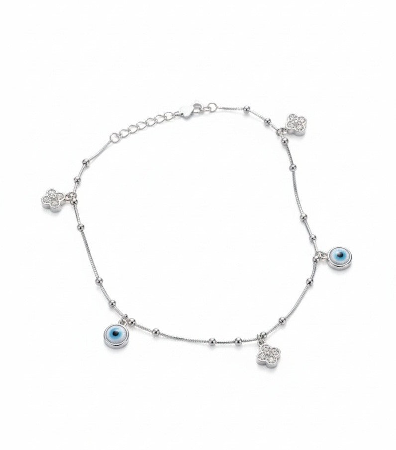 No Nazar Charms Anklet