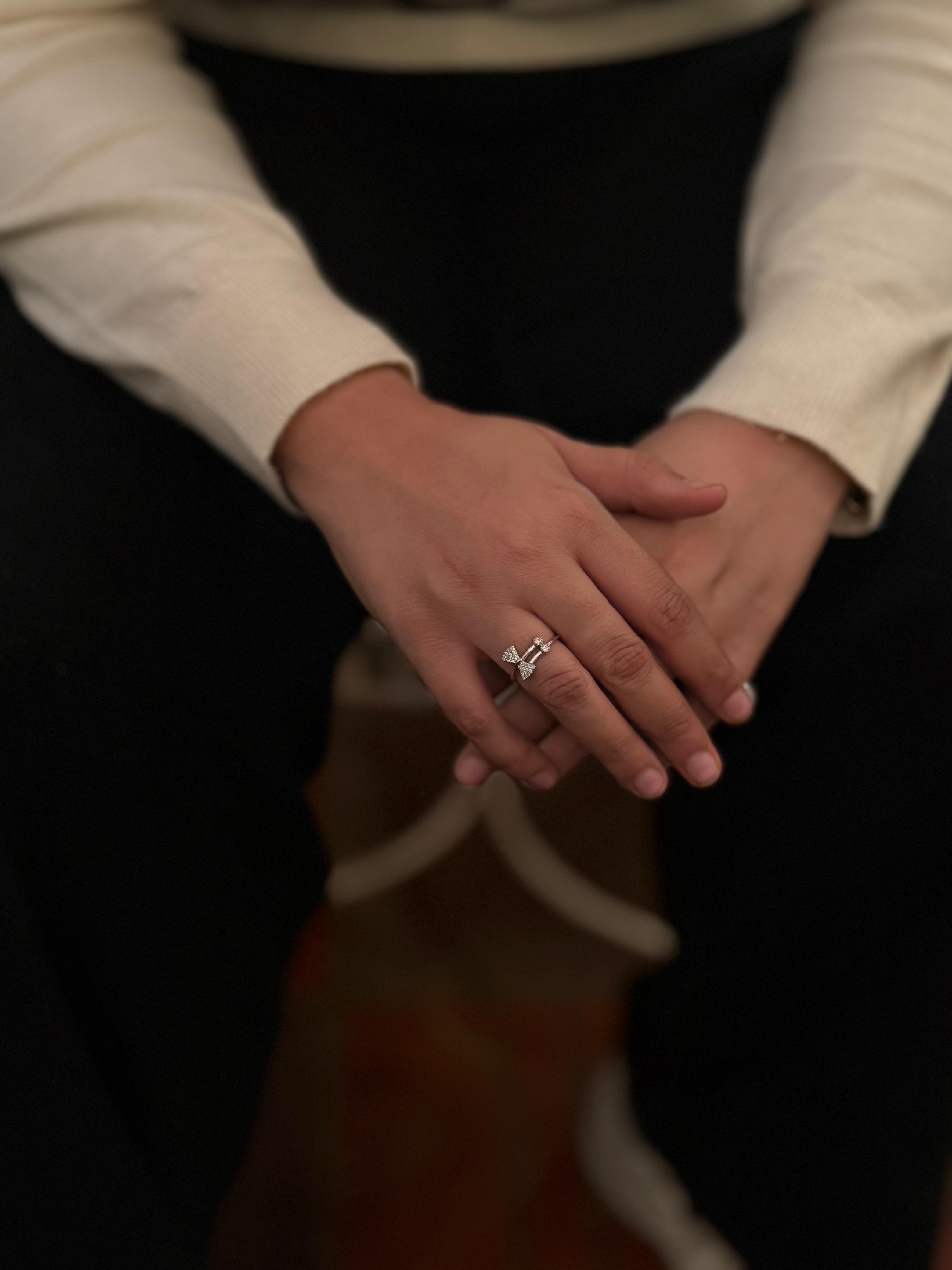 The Ribbon Stack Ring